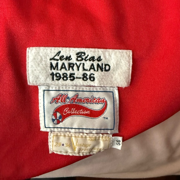 Len Bias Jersey XL - Picture 2 of 2